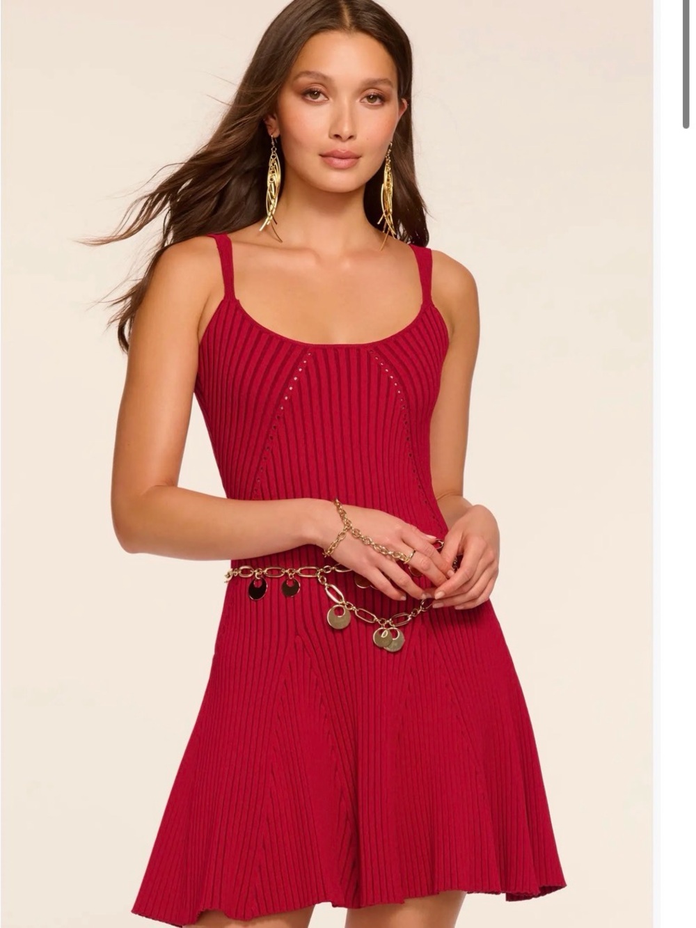 Ramy Brook Lidia Rib Minidress